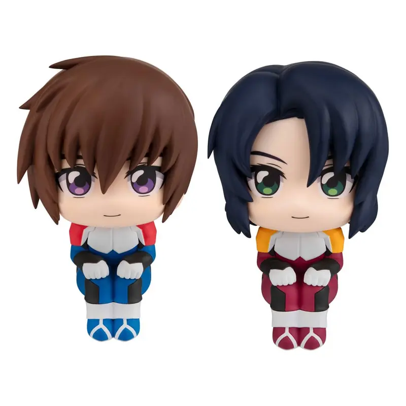 PREORDINE ESAURITO Mobile Suit Gundam Seed Freedom Look Up Statues Kira Yamato & Athrun Zala 11 cm (with gift)