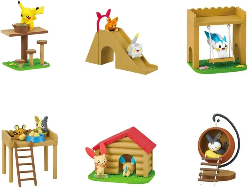 PREORDINE ESAURITO Pokemon Gather Round! Forest Athletic Scatola da 6 minifigures