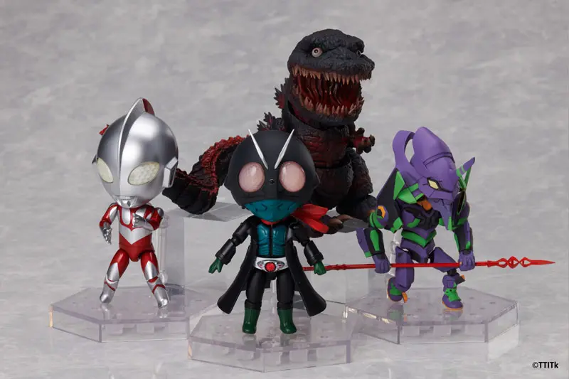 PREORDINE ESAURITO Shin Japan Heroes Universe Dform+ Action Figures 4-Pack 10 cm