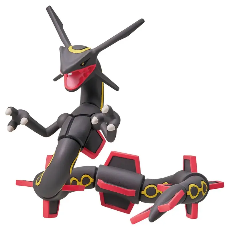 PREORDINE ESAURITO Shiny Rayquaza Moncolle Pokemon Figure 8 cm