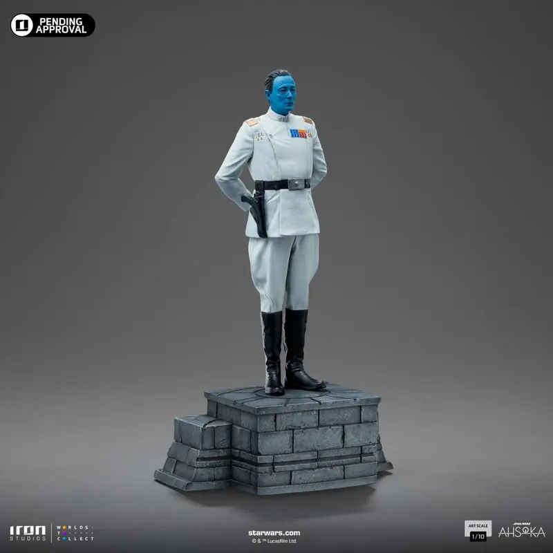 PREORDINE ESAURITO Star Wars Ashoka Grand Admiral Thrawn 1/10 Statue