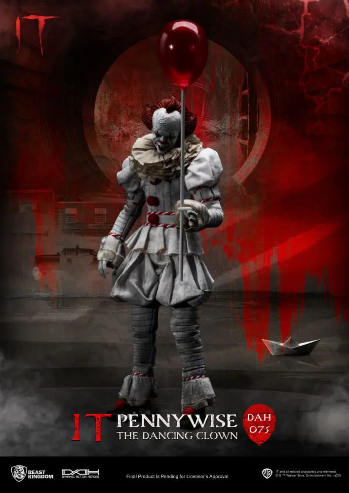 PREORDINE ESAURITO Stephen Kings It Dynamic 8ction Heroes Action Figure 1/9 Pennywise 21 cm