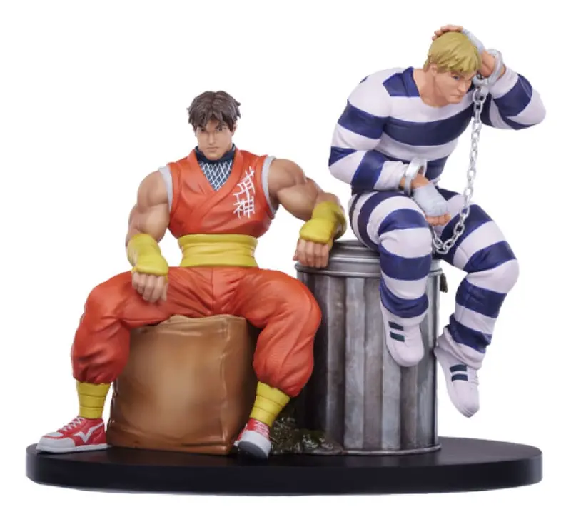 PREORDINE ESAURITO Street Fighter PVC Statue 1/10 Cody & Guy 18 cm