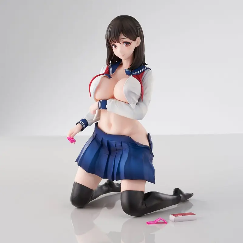 PREORDINE ESAURITO Tomoe Sasamori Illustration PVC Statue Aoi Shirasagi 20 cm
