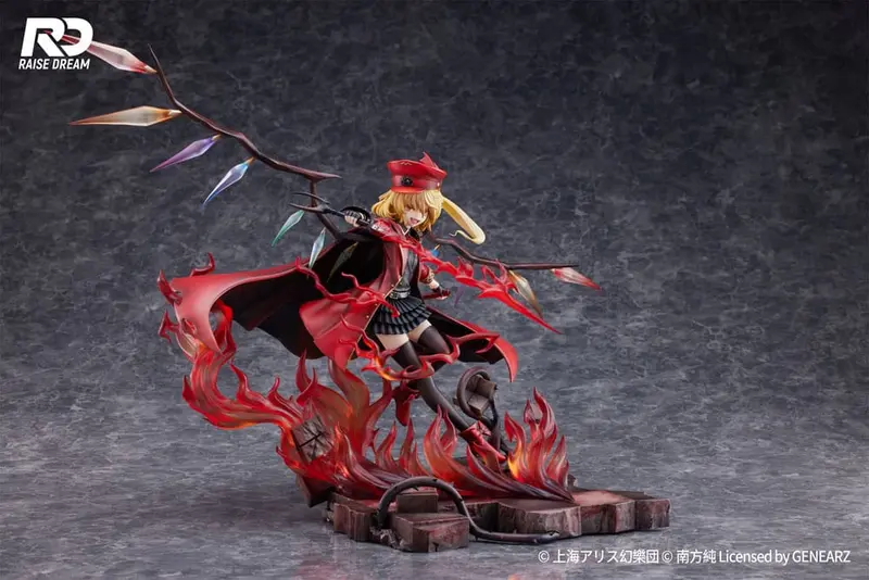 PREORDINE ESAURITO Touhou Project PVC Statue 1/6 Flandre Scarlet Military Uniform Ver. 27 cm