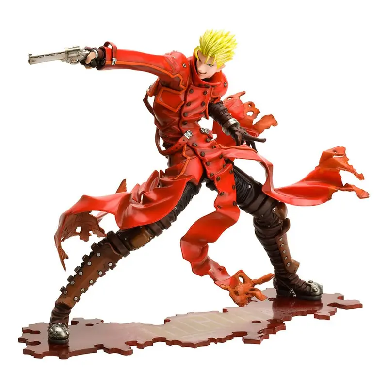 PREORDINE ESAURITO Trigun Badlands Rumble ARTFX J Statue 1/8 Vash The Stampede Renewal Package Version 19 cm