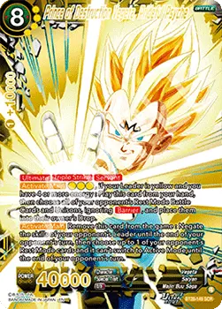 Prince of Destruction Vegeta, Prideful Psyche - Prismatic Clash (Secret Rare) [BT28-149]