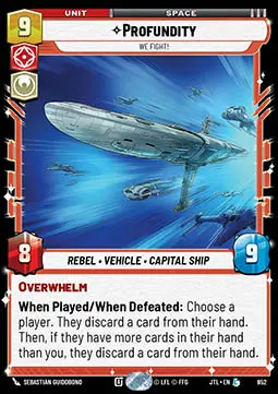 Profundity, Io Dico Di Combattere! - Salto nell'Iperspazio (Legendary) [JTL-652]