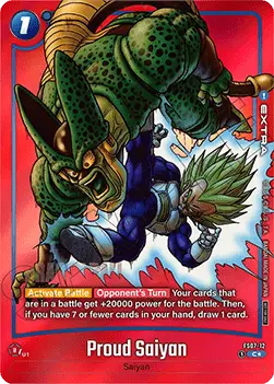 Proud Saiyan (FS07-13) - Unnumbered Promos [Fusion World] (Common) [FWUP-FS07-13]