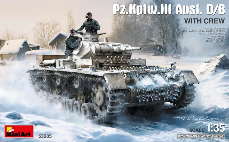 Pz.Kpfw.III Ausf. D/B WITH CREW KIT 1