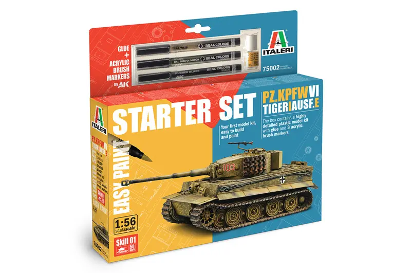 Pz.Kpfw.VI TIGER I Ausf.E MODEL SET KIT 1