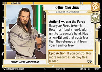 Qui-Gon Jinn, Studioso Della Forza Vivente - Leggende della Forza (Special) [LOF-016]