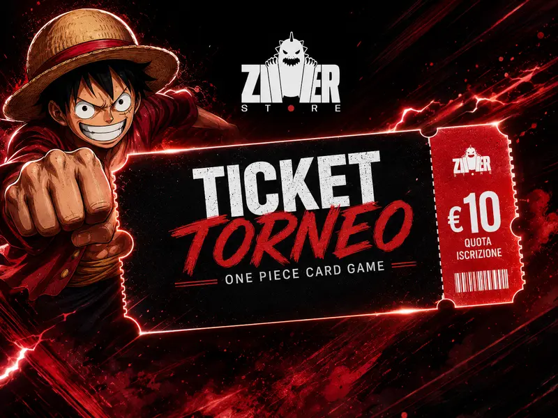 QUOTA TORNEO ONE PIECE - ZILLERSTORE