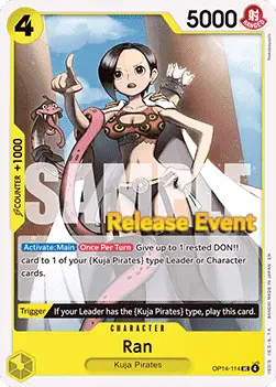 Ran (OP14-114) - Promos