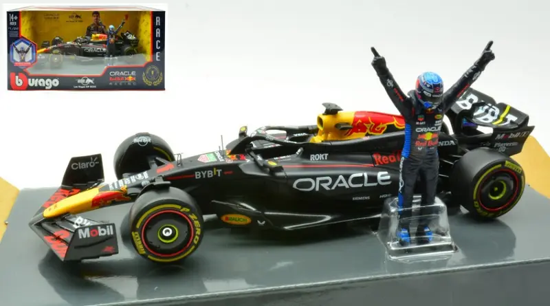 RED BULL RB20 N.1 2024 MAX VERSTAPPEN WITH FIGURE 1