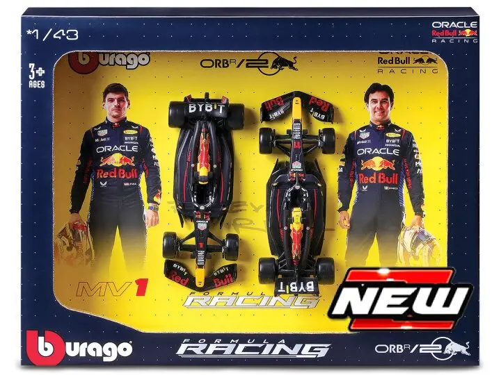 RED BULL RB20 SET N.1 M.VERSTAPPEN + N.11 S.PEREZ 2024 1