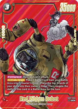 Red Ribbon Robot (SB02-060) - Manga Booster 02 [Fusion World] (Alternate Art) [SB02-060]