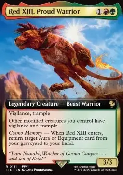 Red XIII, Proud Warrior - Commander