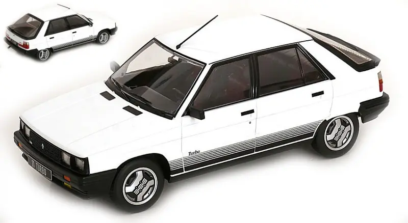 RENAULT 11 TURBO 1985 WHITE 1