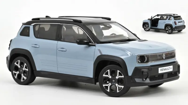 RENAULT 4 E-TECH 100% ELECTRIC 2025 CLOUD BLUE 1