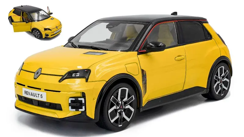 RENAULT 5 E-TECH 2024 JAUNE POP 1