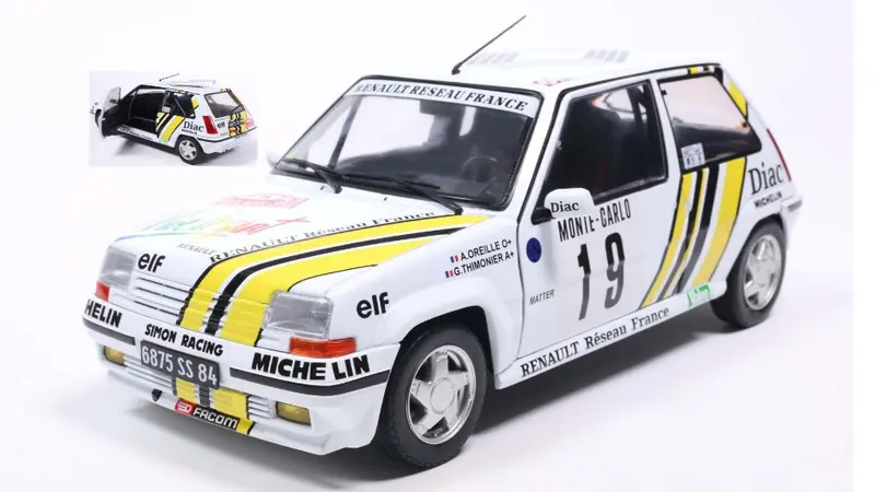 RENAULT 5 GT TURBO MK2 N.19 MONTE CARLO 1989 A.OREILLE/G.THIMONIER 1