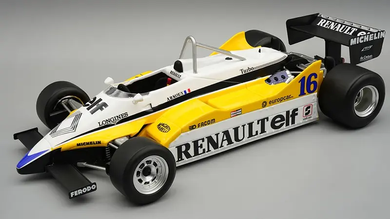 RENAULT RE30B WINN.ITALY GP 1982 ARNOUX C/VETRINA 1