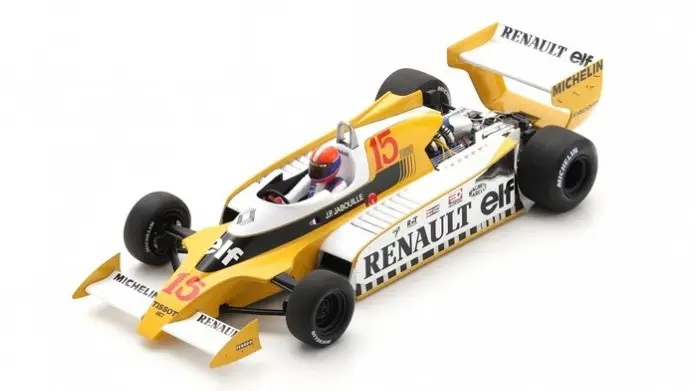RENAULT RS11 JEAN-PIERRE JABOUILLE 1979 N.15 WINNER FRENCH GP 1