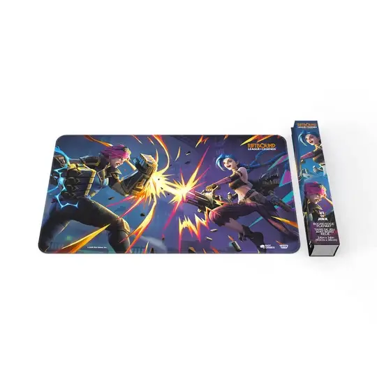 Riftbound League of Legends TCG Vendetta – Playmat Vi & Jinx 61 × 36 cm