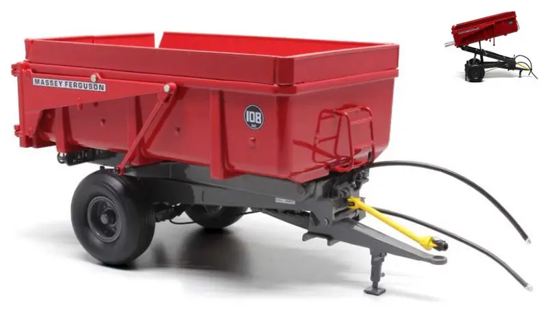 RIMORCHIO MASSEY FERGUSON BENNE 108SE 1
