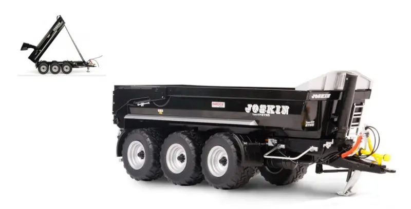 RIMORCHIO RIBALTABILE JOSKIN TRANS-KTP 27/65 BLACK VERSION 1
