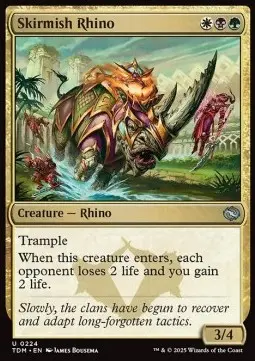 Rinoceronte da Schermaglia - Tarkir