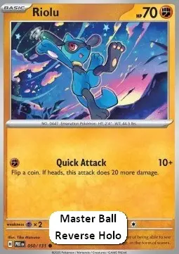 Riolu - Evoluzioni Prismatiche