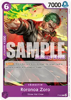 Roronoa Zoro (P-045) - Promos (Promo) [P-045]