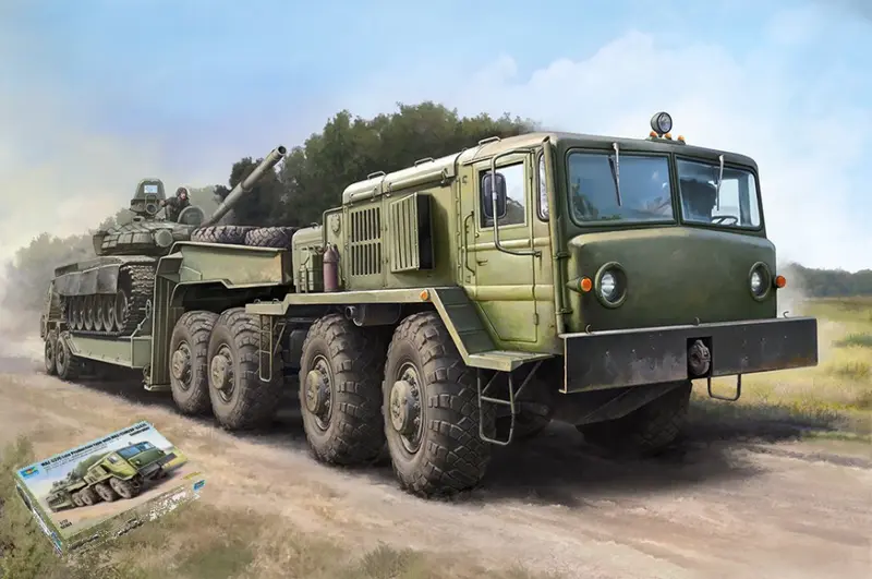 RUSSIAN SEMITRAILER MAZ-537G LATE PRODUCTION KIT 1