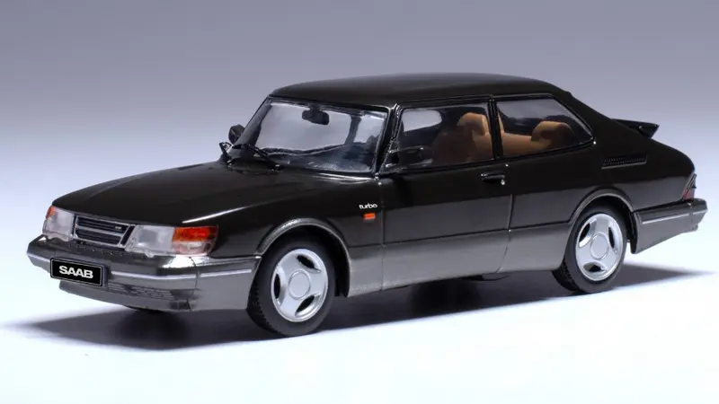 SAAB 900 TURBO 1988 BLACK 1