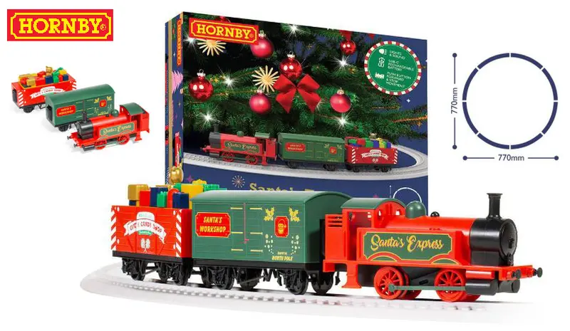 SANTA'S EXPRESS RECHARGEABLE BATTERY OPERATED TRAIN SET 1