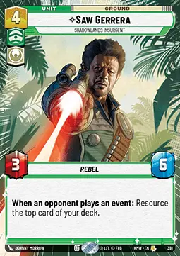 Saw Gerrera, Rivoluzionario Delle Terre Buie - Mondi di Origine