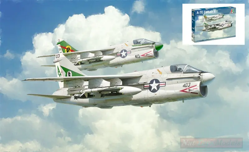 SCALE KIT MODEL COMPATIBLE WITH A-7E CORSAIR II KIT 1