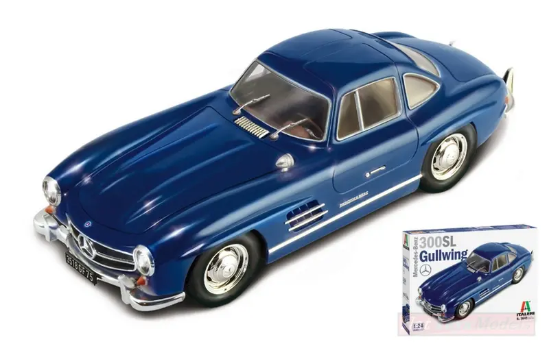 SCALE KIT MODEL COMPATIBLE WITH MERCEDES 300 SL GULLWING KIT 1