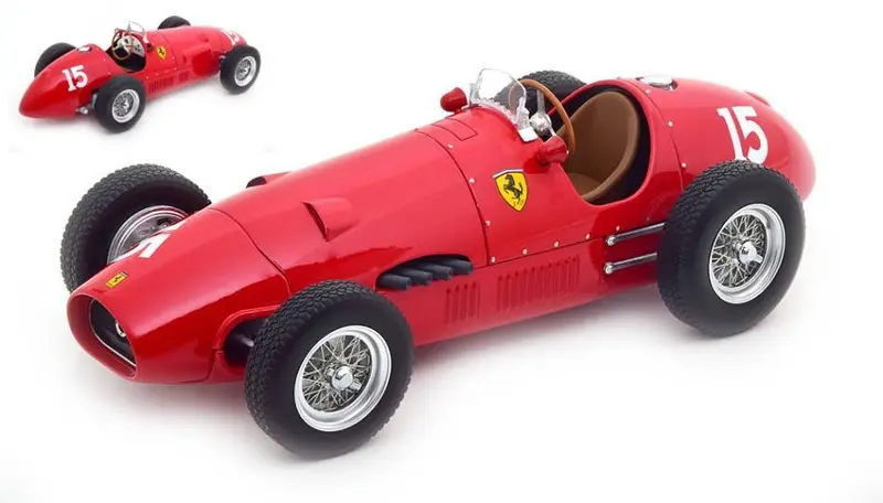 SCALE MODEL COMPATIBLE WITH FERRARI 500 F2 A.ASCARI 1952 N.15 WINNER BRITISH GP 1
