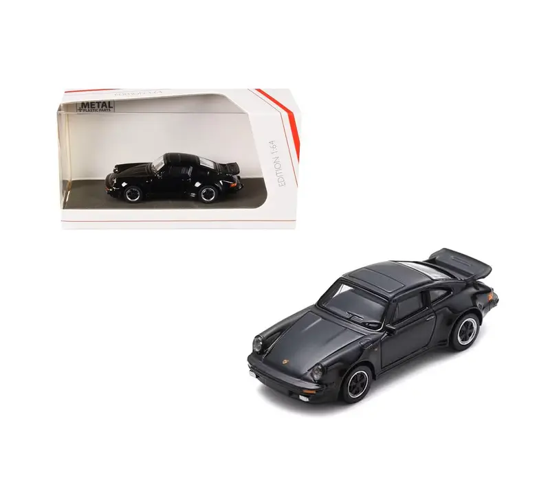 Schuco - Porsche 911 (930) Turbo Black - Scala 1/64