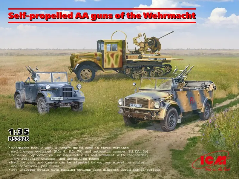SELF PROPELLED AA GUNS OF THE WERMACHT KIT 1