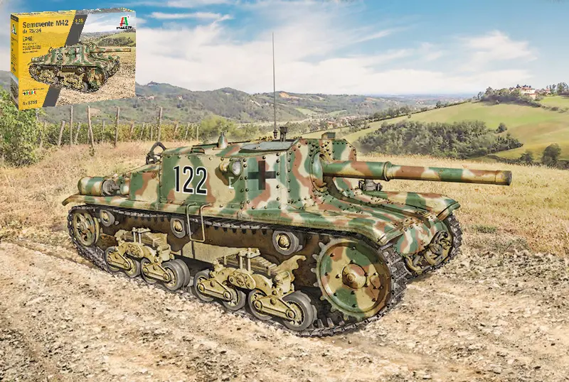 SEMOVENTE M42 DA 75/34 UPGRADED EDITION KIT 1