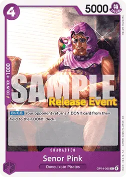 Senor Pink (OP14-065) - Promos