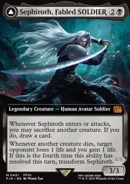Sephiroth, Fabled SOLDIER // Sephiroth, One-Winged Angel - FINAL FANTASY
