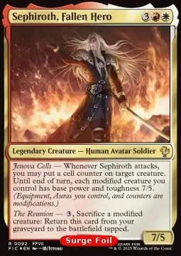 Sephiroth, Fallen Hero - Commander