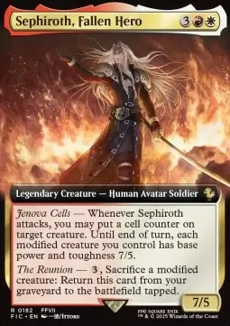 Sephiroth, Fallen Hero - Commander