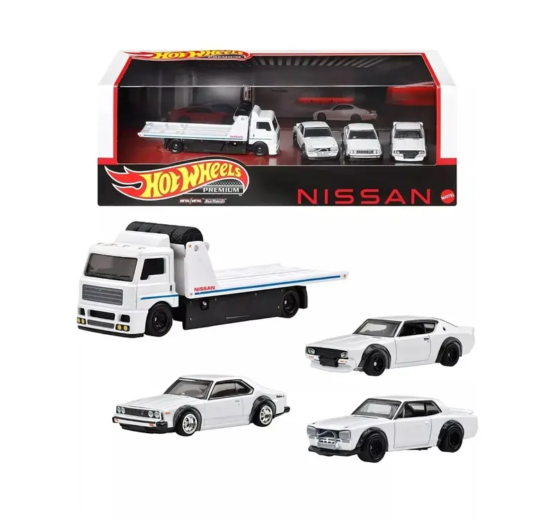 Set Premium Nissan Skyline - Hot Wheels - Scala 1/64