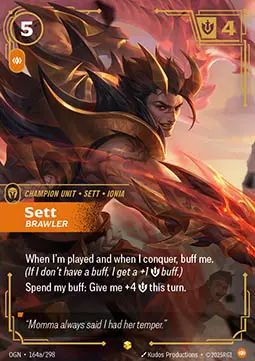Sett, Brawler - Origins (Showcase) [OGN-164a]